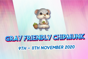 [PROMO] Gray Friendly Chipmunk