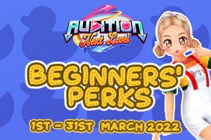 [EVENT] MARCH BEGINNERS’ PERKS