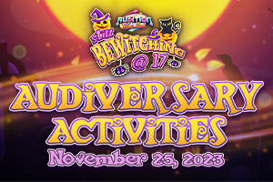[EVENT] STILL BEWITCHING AT 17 ACTIVITIES