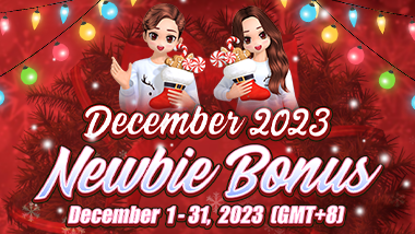 [EVENT] DECEMBER 2023 NEWBIE BONUS